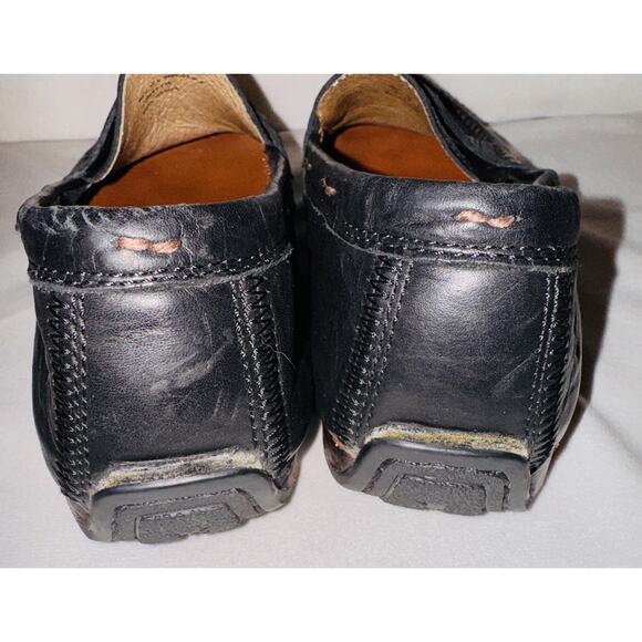 Frye Men’s Black Leather Lewis Penny Loafers 10.5 NWOB - Picture 5 of 7